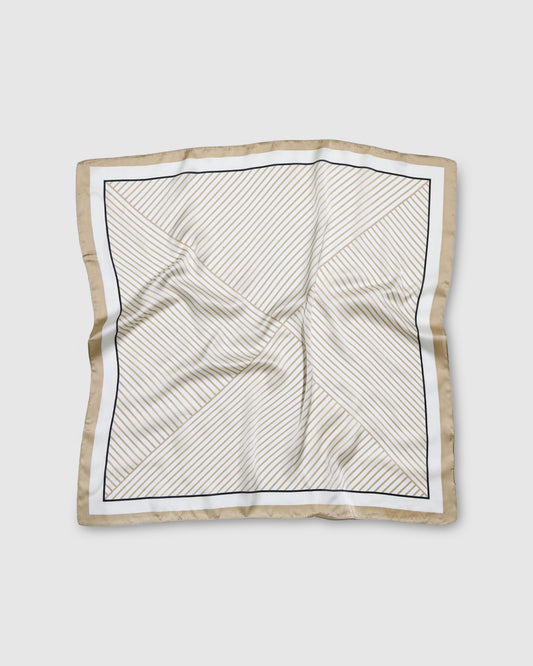 Right This Way Fashion Scarf - Tan
