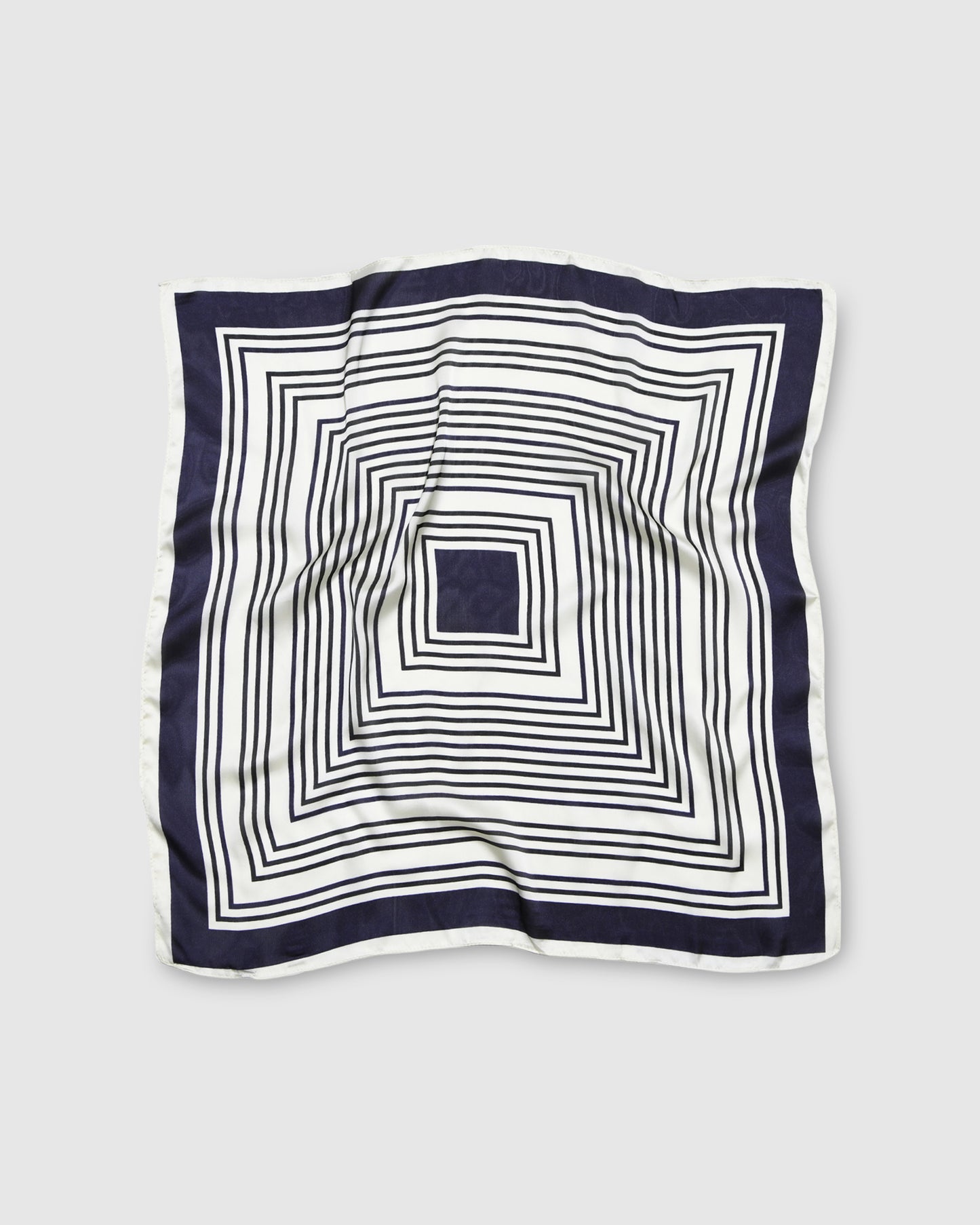 Labyrinth Fashion Scarf - Navy Stripe