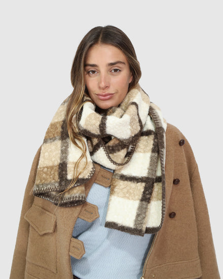 Easy Together Scarf - Walnut