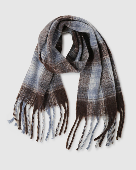Born This Way Scarf - Brown/Blue