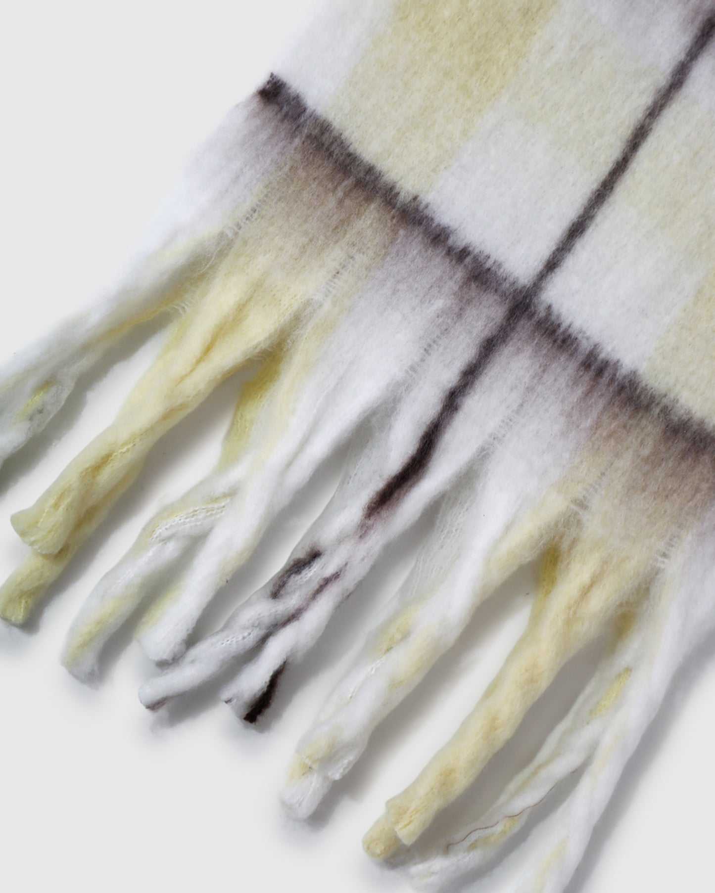 Plenty Of Love Scarf - Yellow/Choc