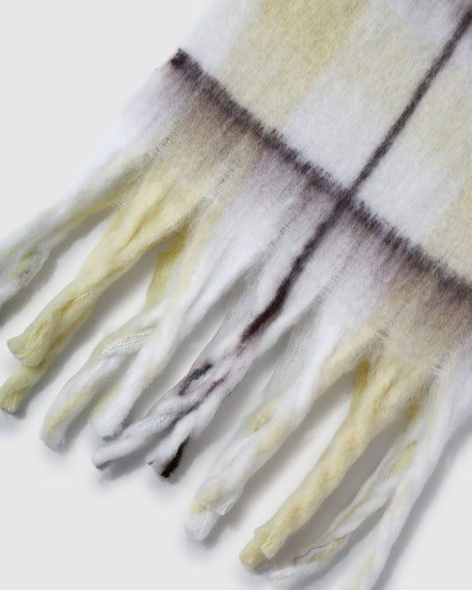 Plenty Of Love Scarf - Yellow/Choc