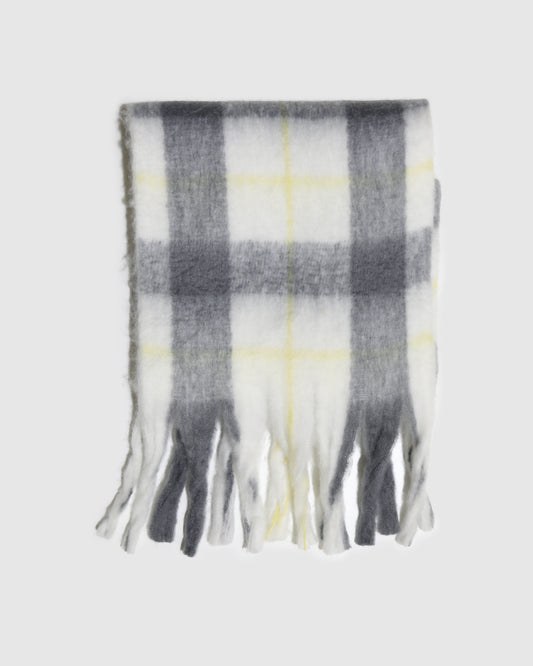 Plenty Of Love Scarf - Yellow/Choc