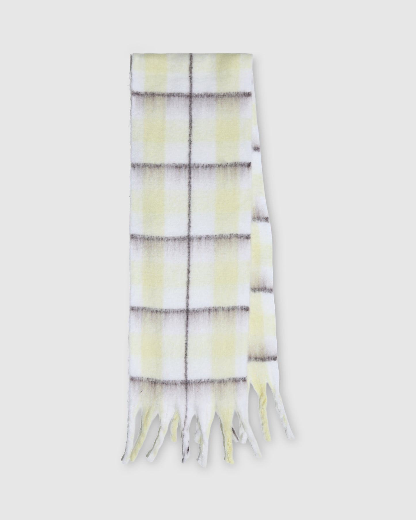 Plenty Of Love Scarf - Yellow/Choc