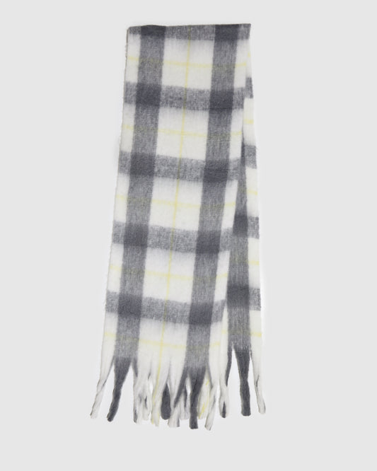Plenty Of Love Scarf - Yellow/Choc