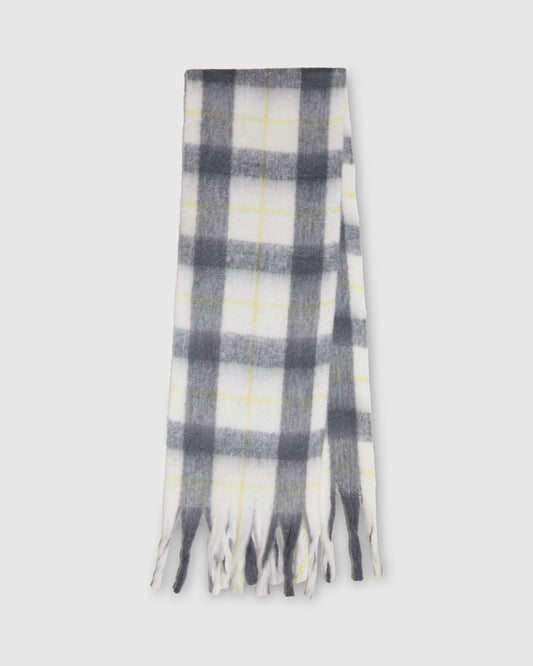 Easy Does It Scarf  - Yellow/Grey