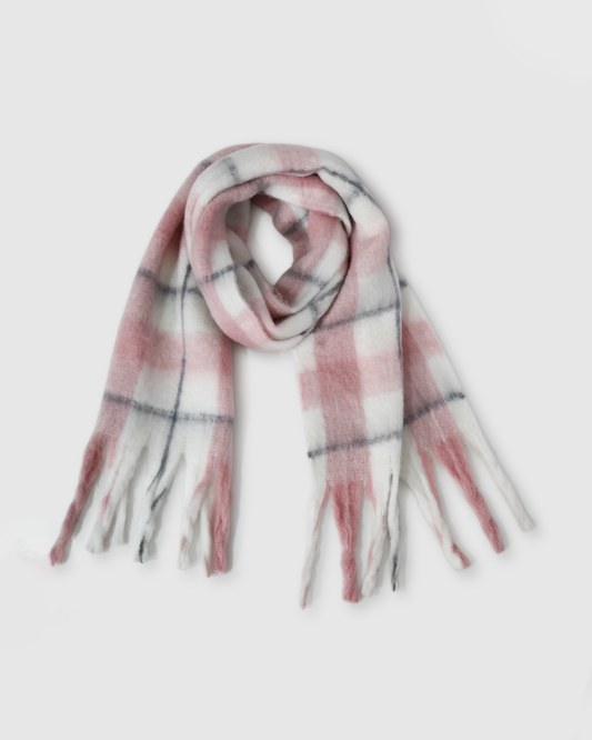Sunset Movie Scarf - Pink/Grey