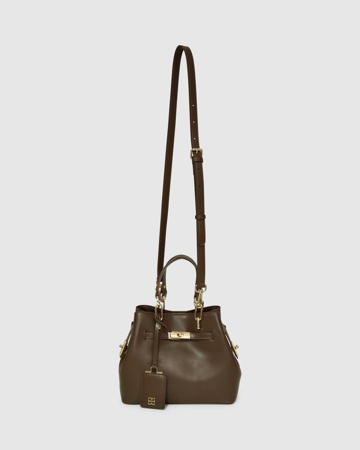 Gale Refined Bucket Bag - Chocolate
