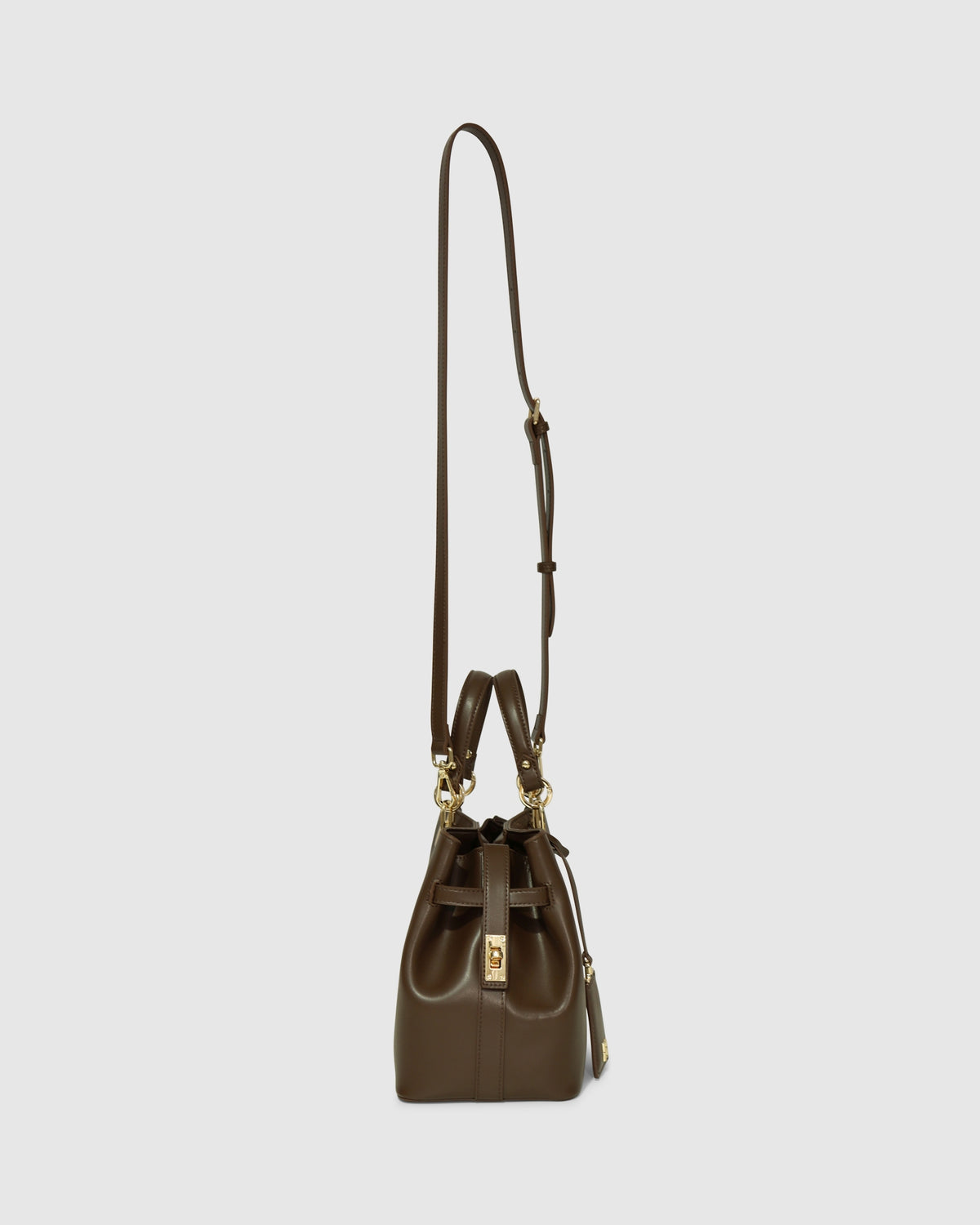 Gale Refined Bucket Bag - Chocolate