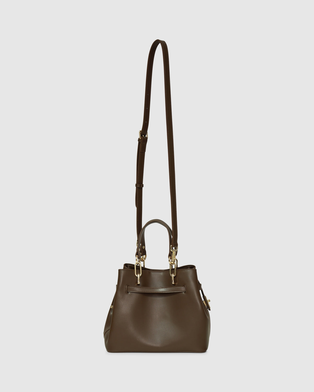 Gale Refined Bucket Bag - Chocolate