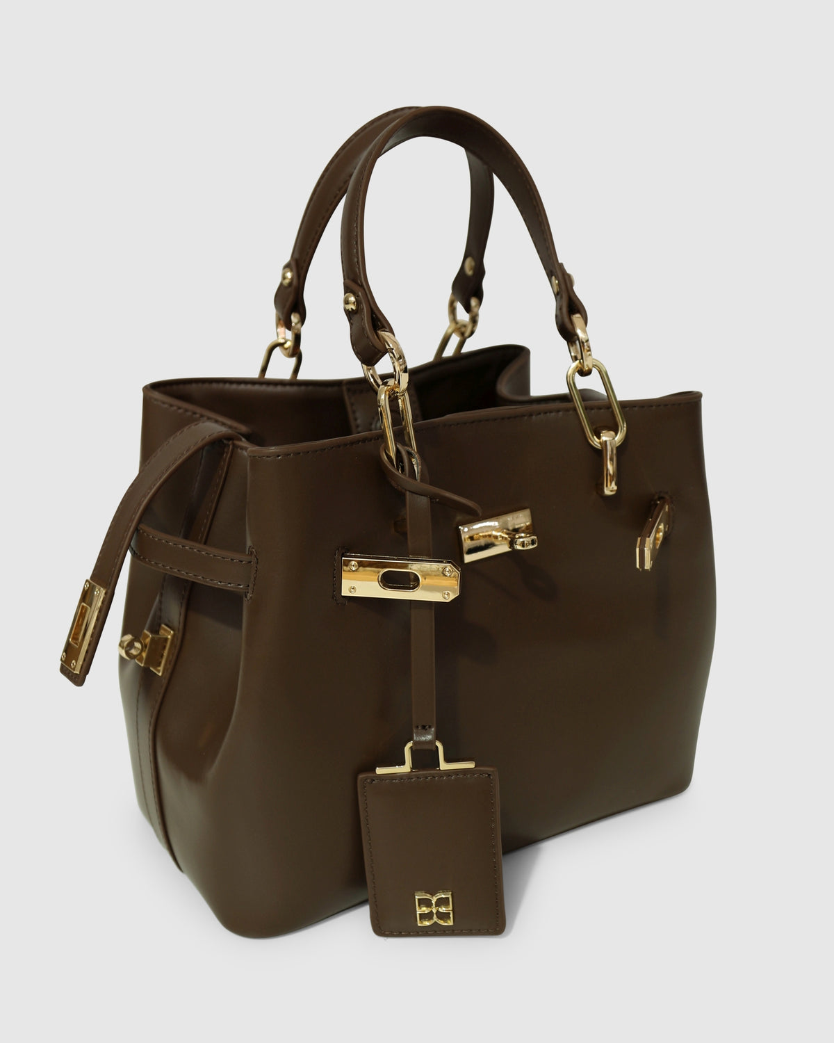 Gale Refined Bucket Bag - Chocolate