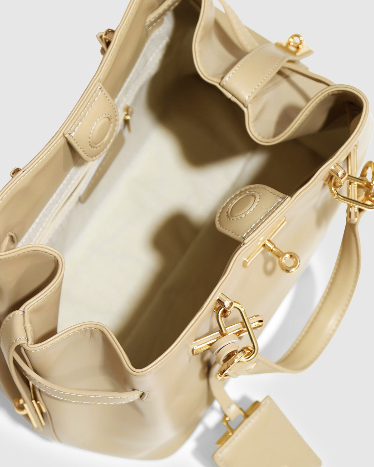 Gale Refined Bucket Bag - Warm Sand