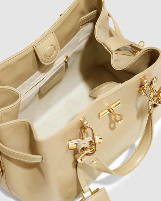 Gale Refined Bucket Bag - Warm Sand