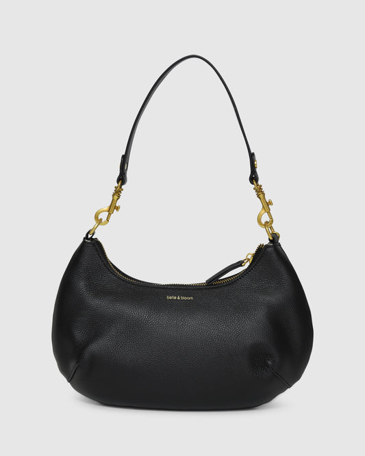 Give Me More Bead Shoulder Bag - Black