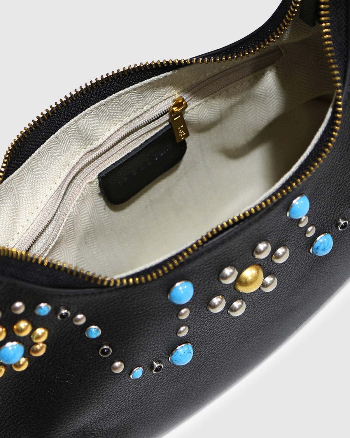 Give Me More Bead Shoulder Bag - Black