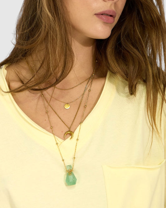 Wild Wave Necklace - Jade