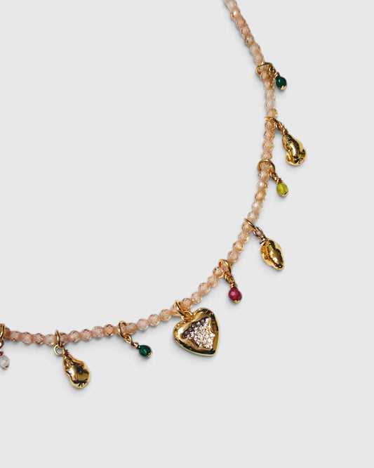999 Roses Necklace - Rose