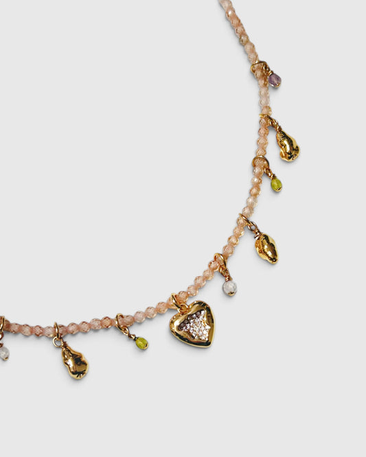 999 Roses Necklace - Rose