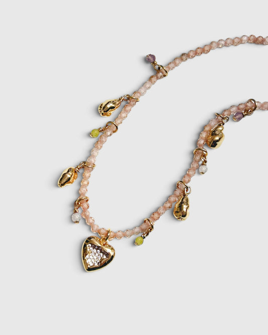 999 Roses Necklace - Rose