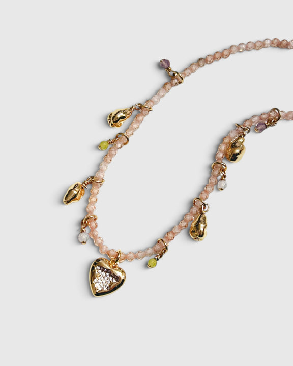 999 Roses Necklace - Rose