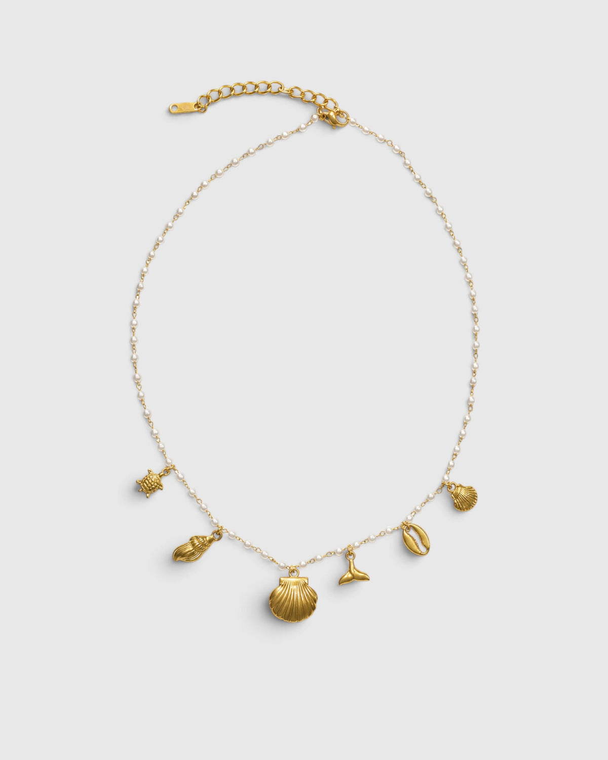 Love Is In The Air Necklace - Gold