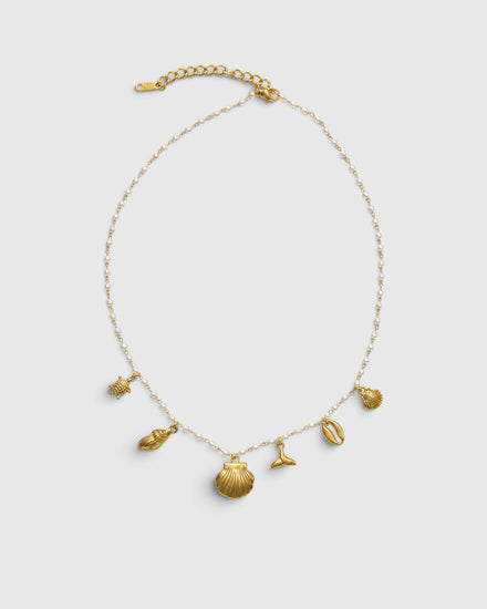 Love Is In The Air Necklace - Gold