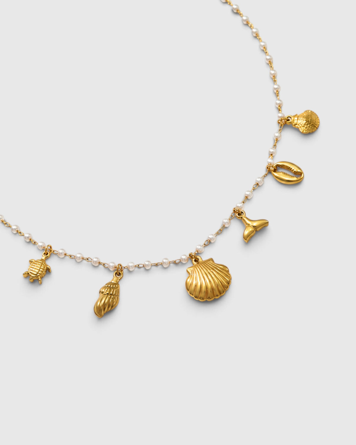 Love Is In The Air Necklace - Gold