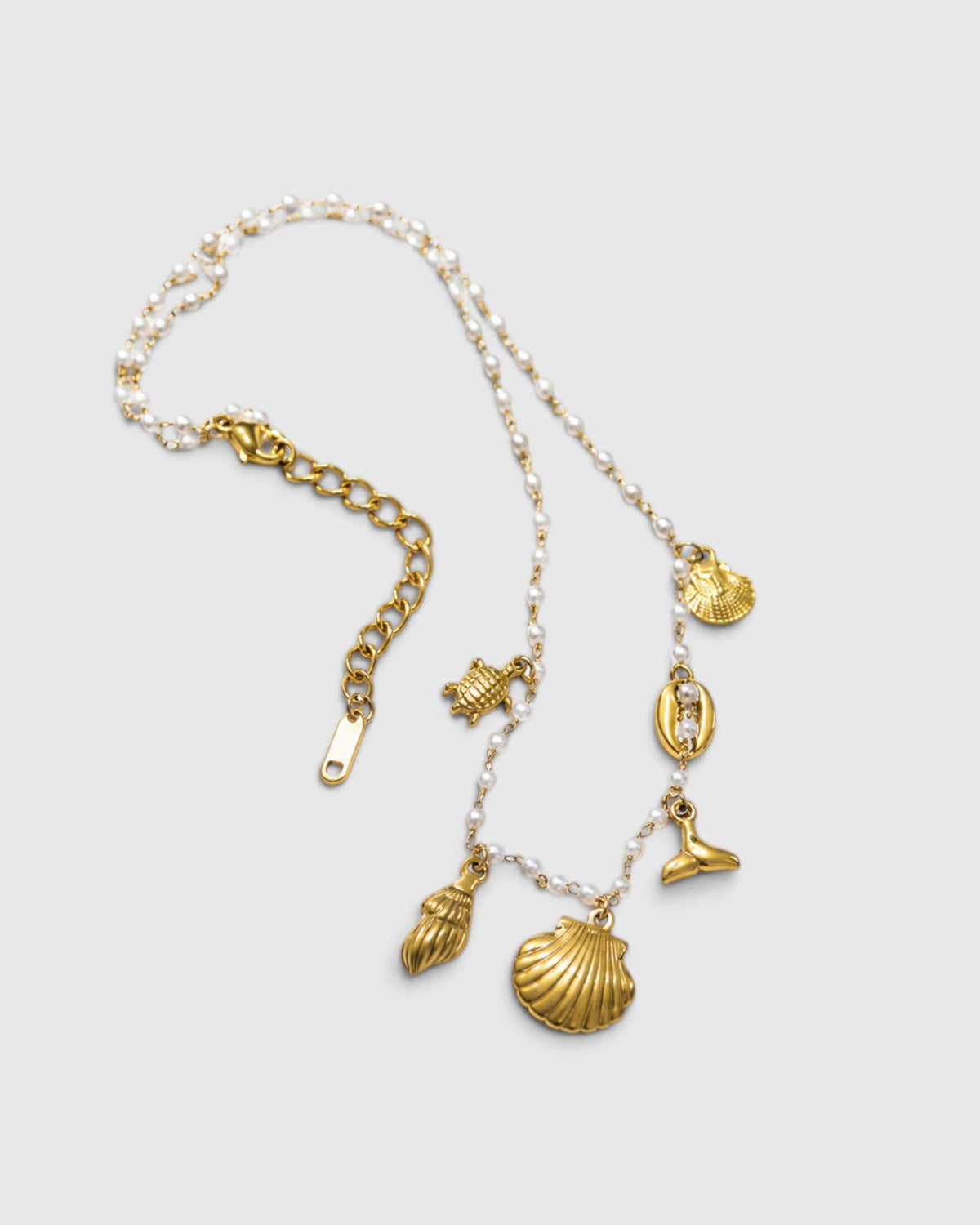 Love Is In The Air Necklace - Gold