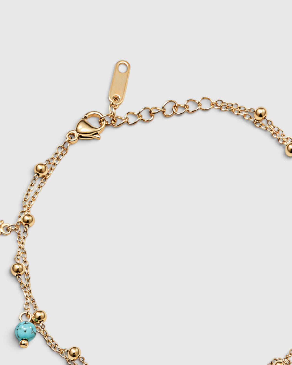 Essence Of Beauty Anklet - Gold