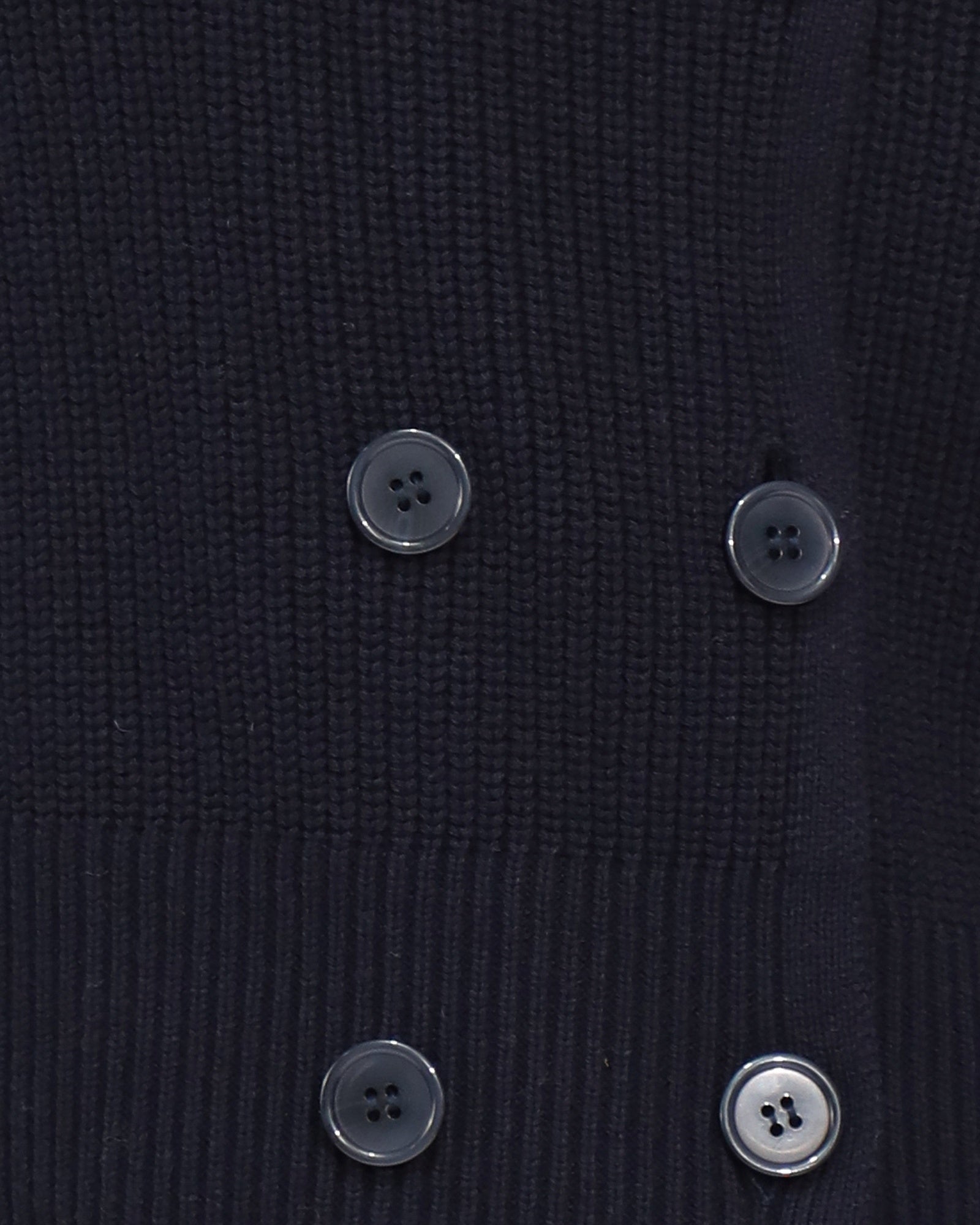 Rib knit cardi jacket detailed view navy
