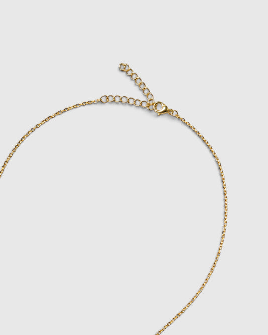 It's Been a While Necklace - Gold