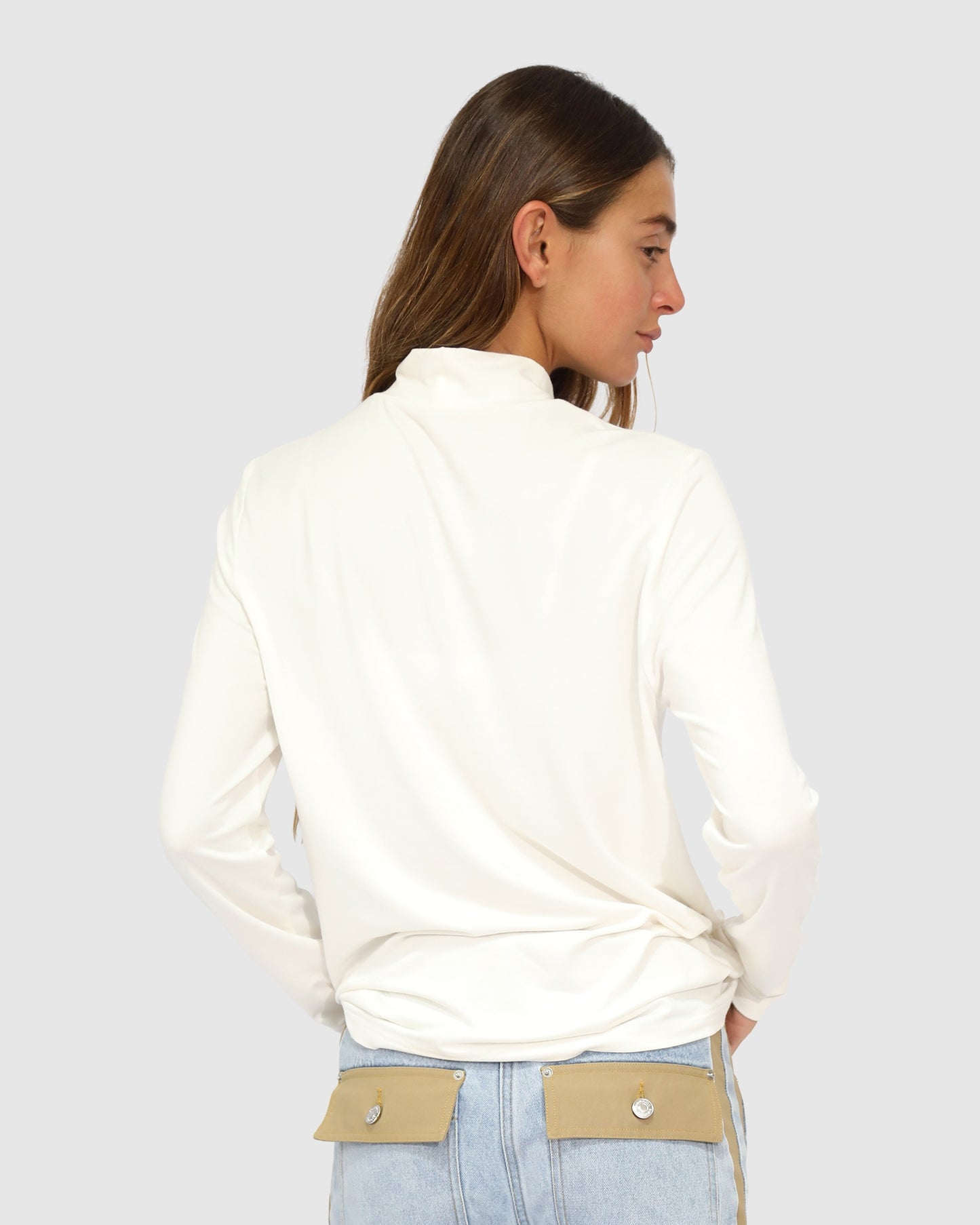 Easy Love Long Sleeve Top - White