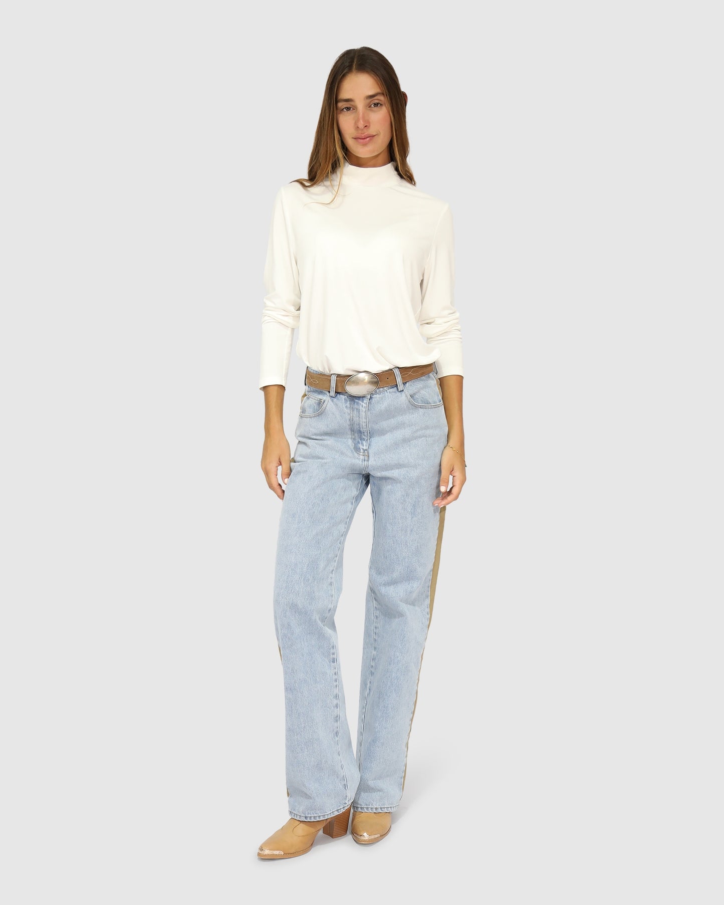 Easy Love Long Sleeve Top - White