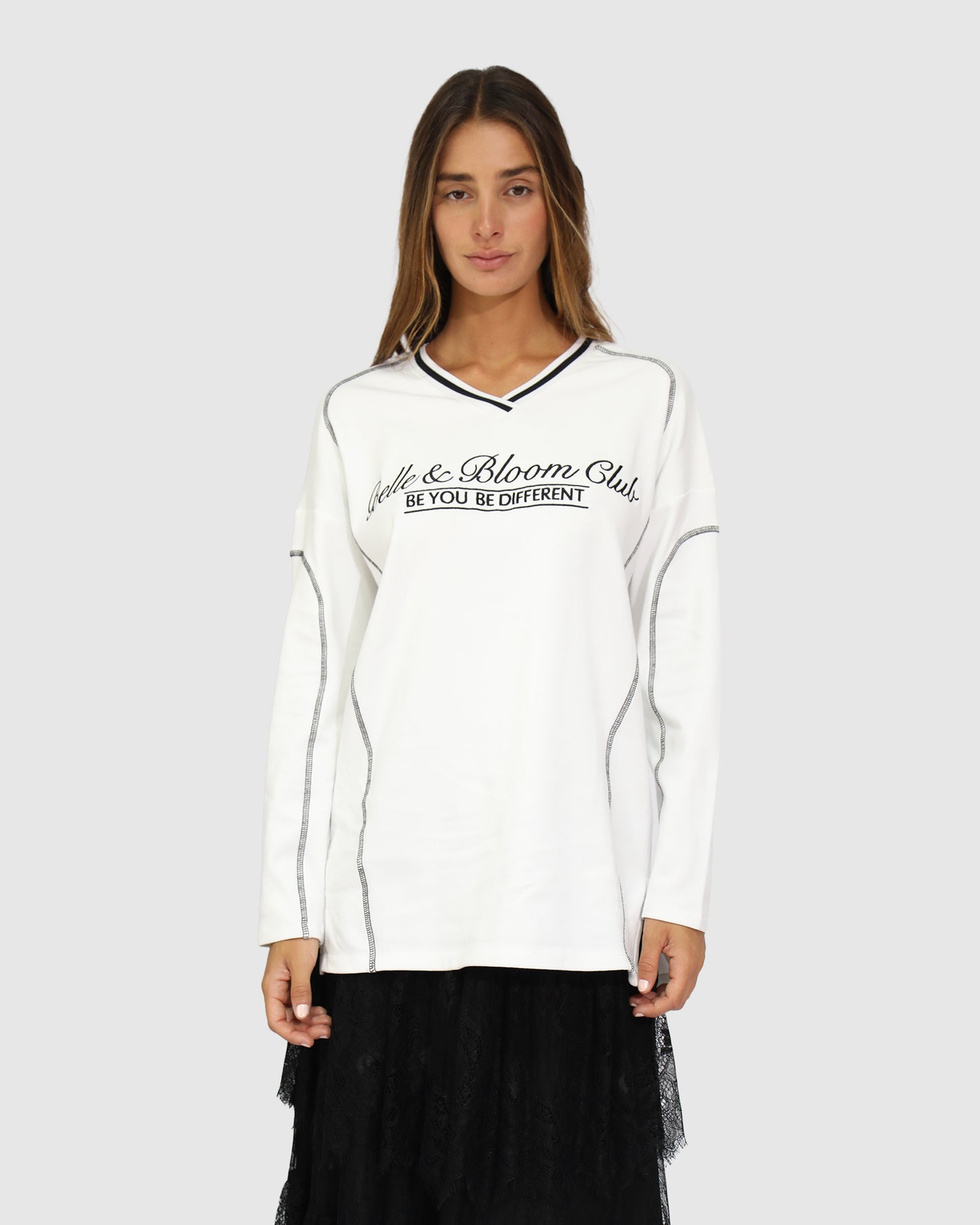 Cool Shot Oversized T-Shirt - White