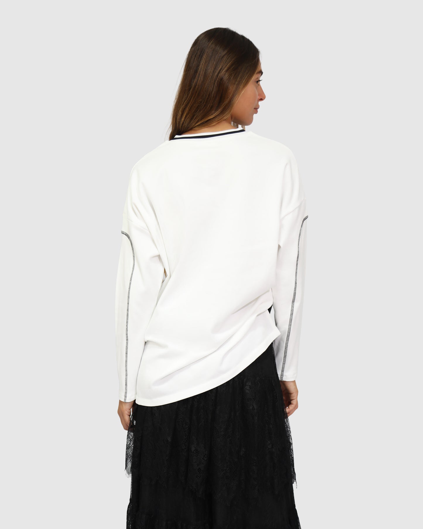 Cool Shot Oversized T-Shirt - White