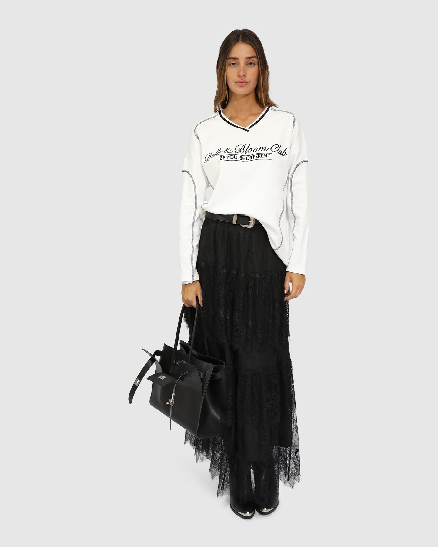 Cool Shot Oversized T-Shirt - White