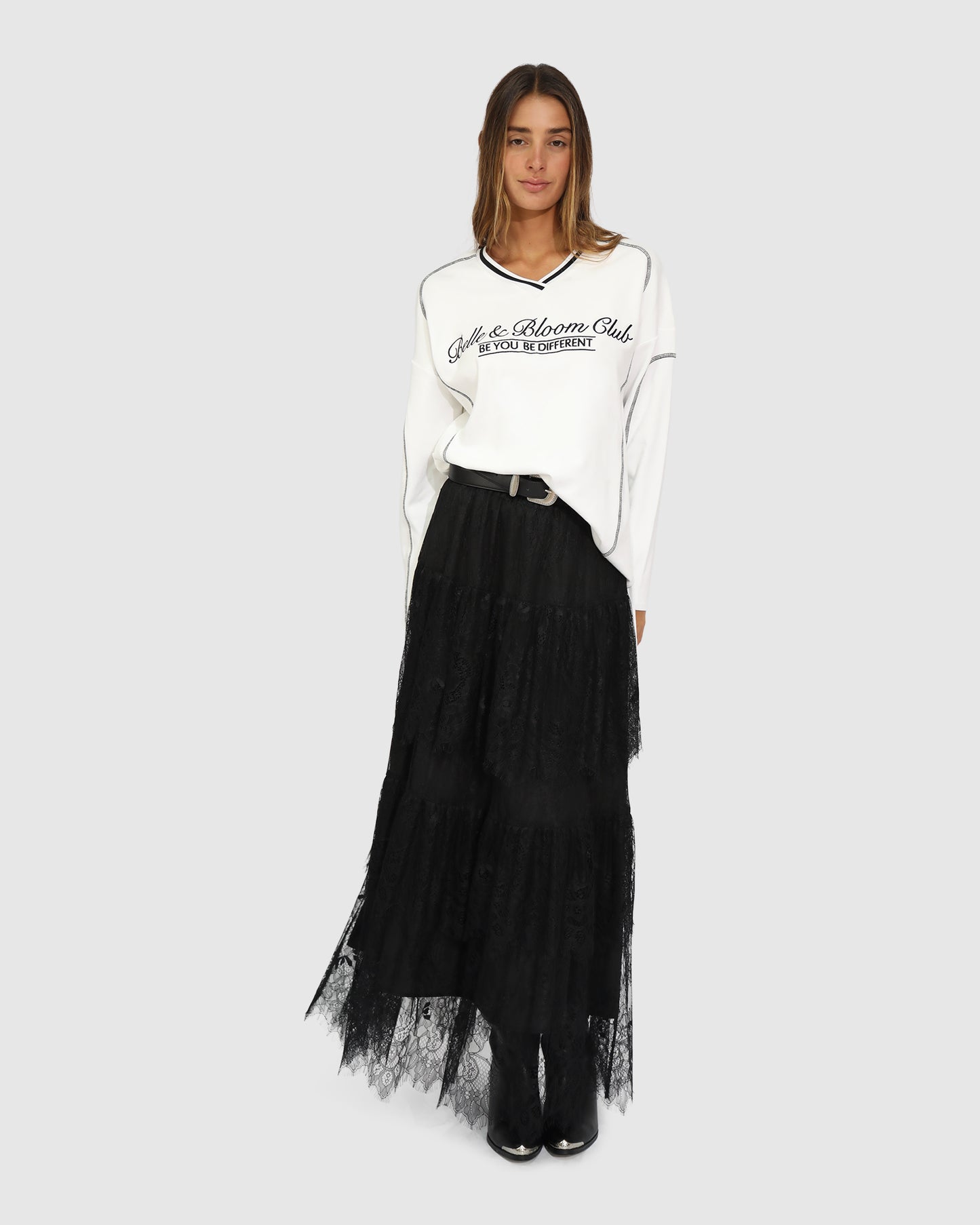 Cool Shot Oversized T-Shirt - White