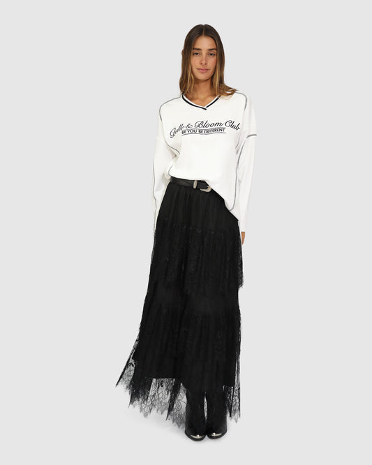 Cool Shot Oversized T-Shirt - White