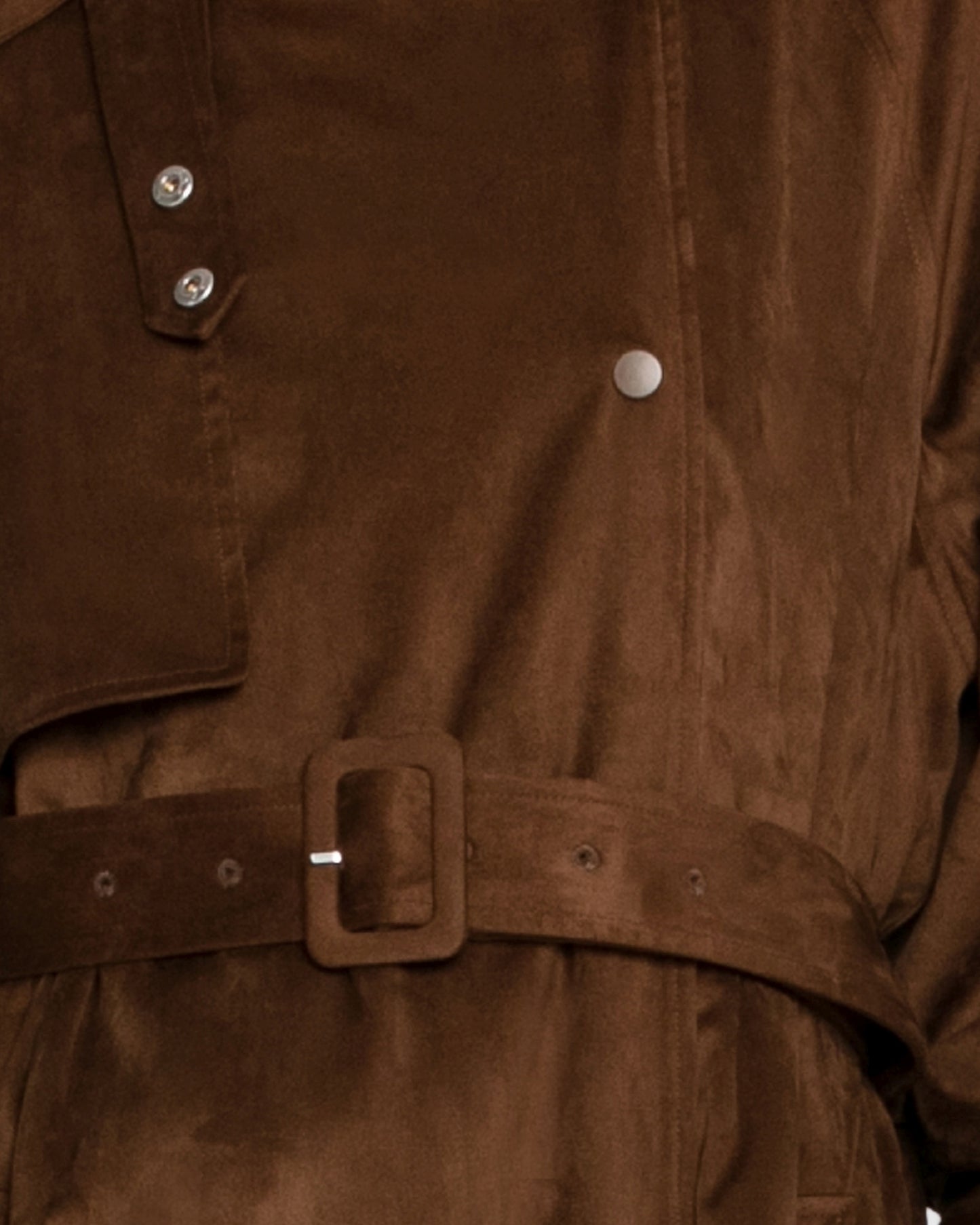 Long Lost Lover Soft Maxi Trench - Tobacco