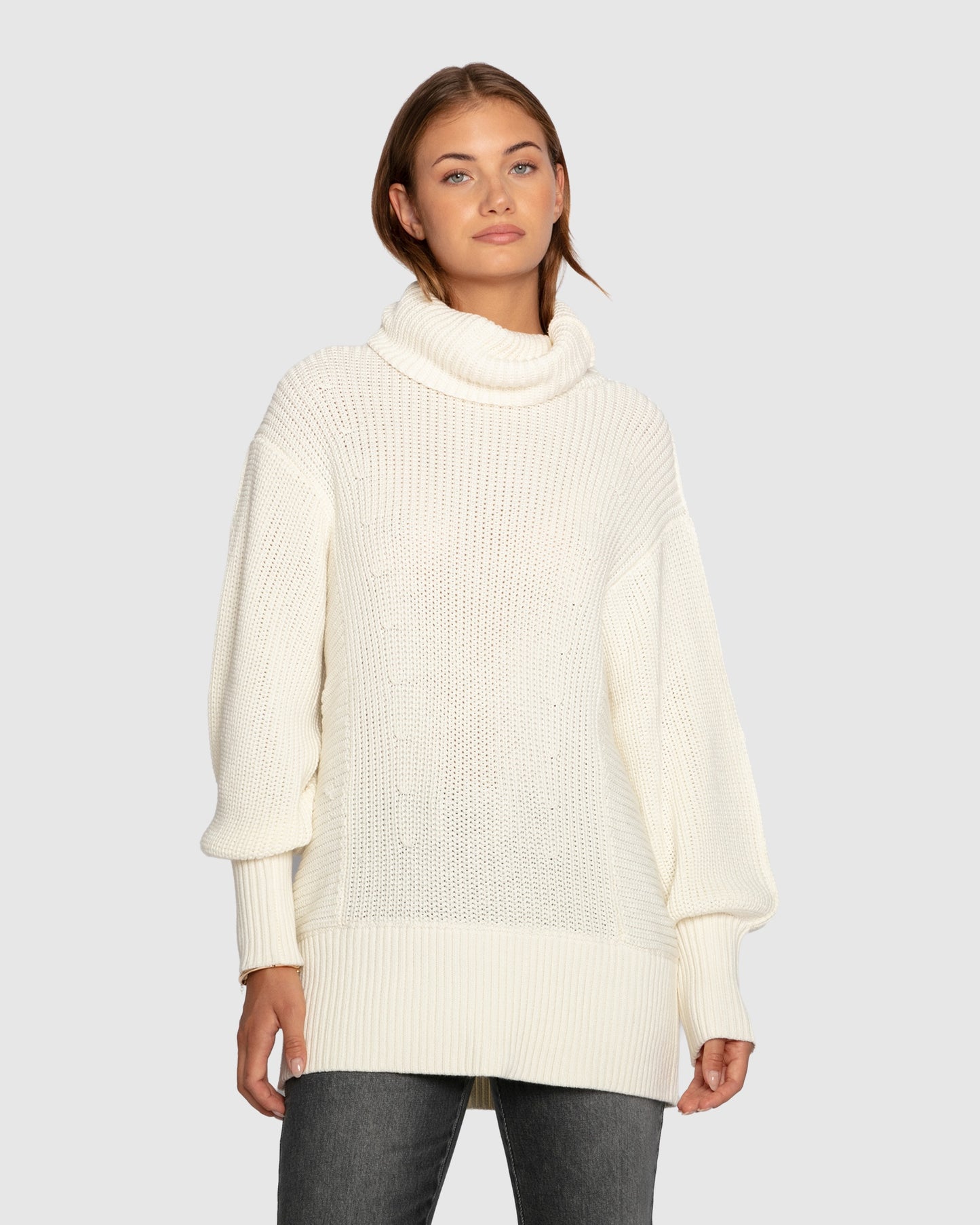 Good Feels Oversized Sweater - Egret