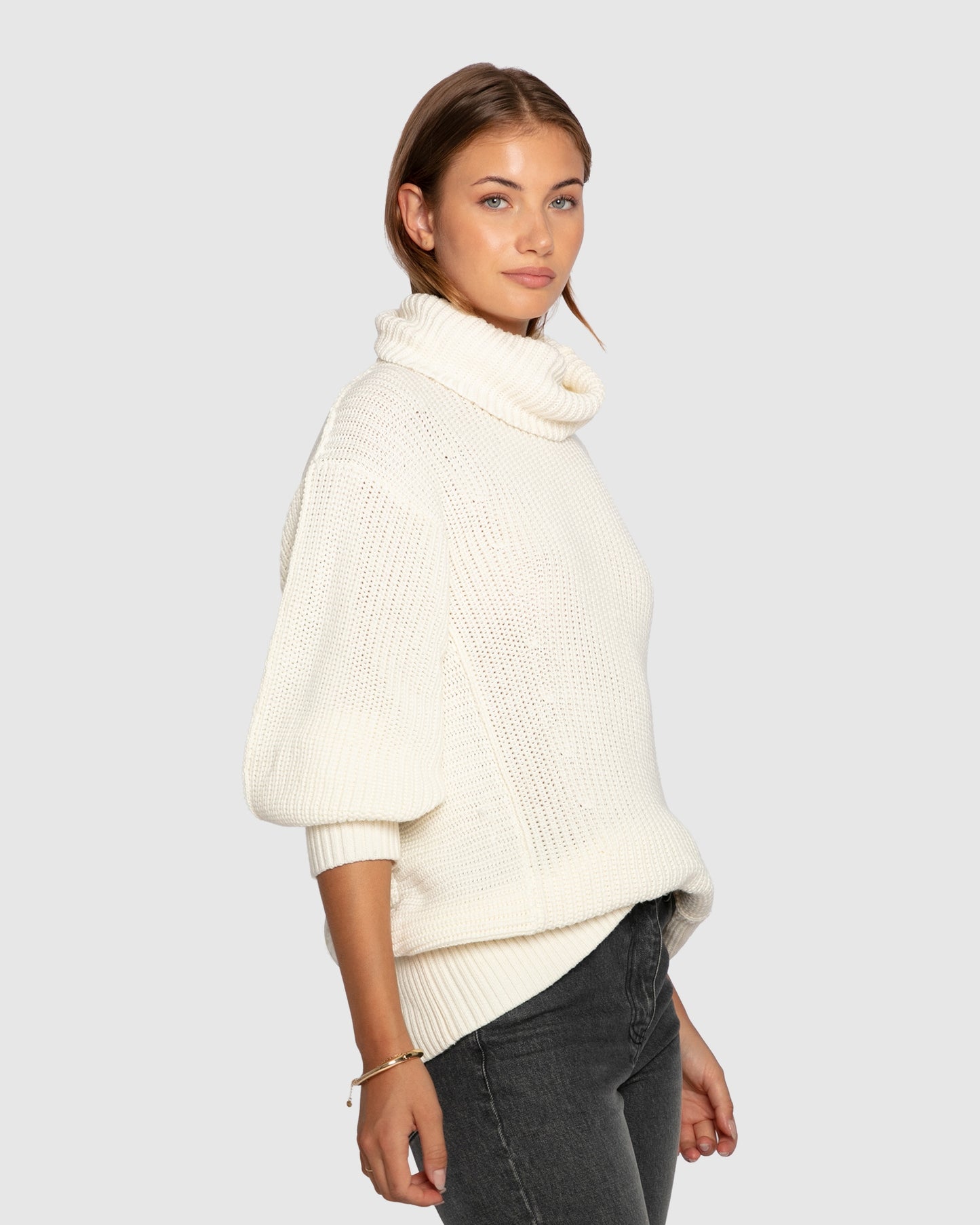 Good Feels Oversized Sweater - Egret