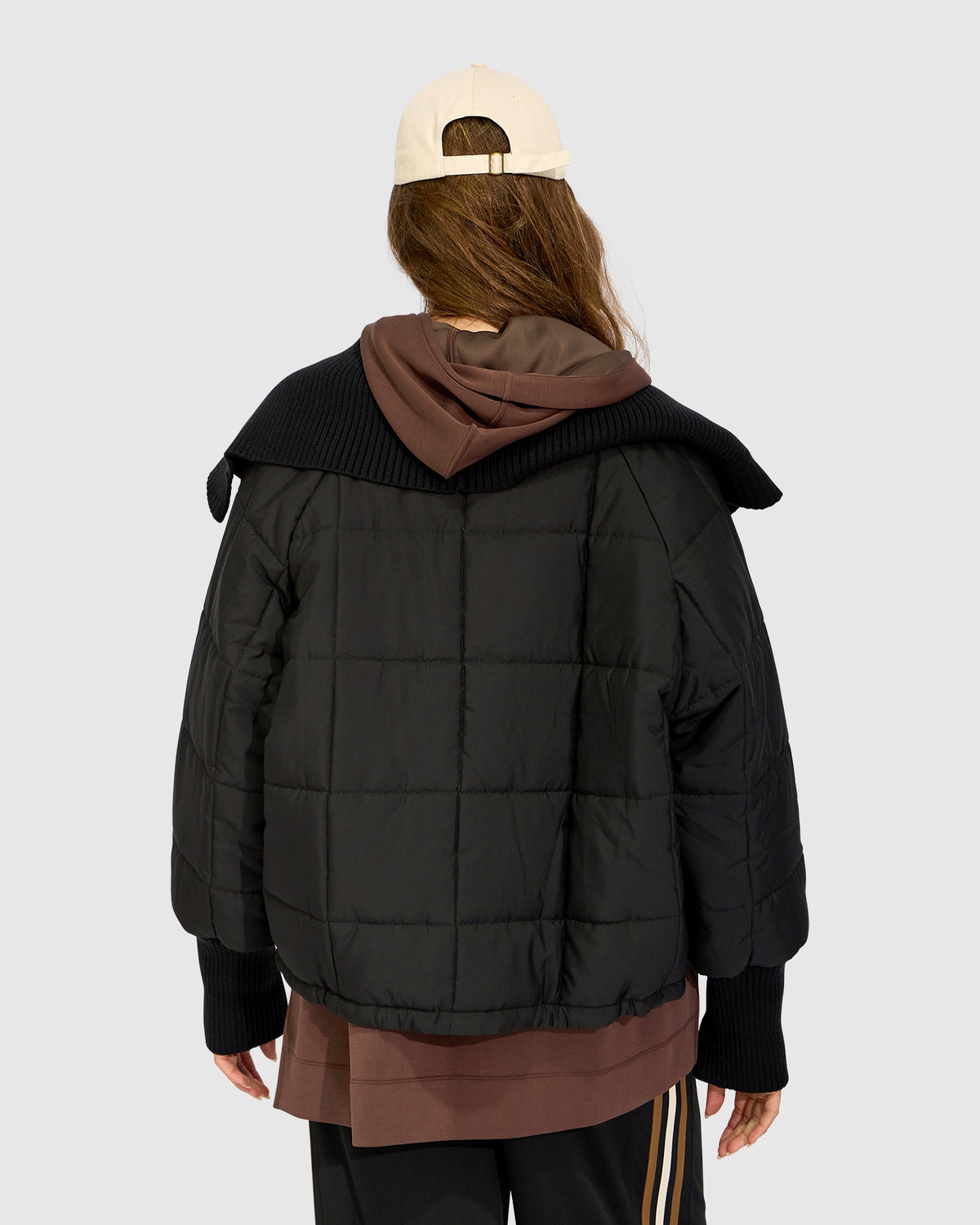 Elements Rib Collar Jacket - Black