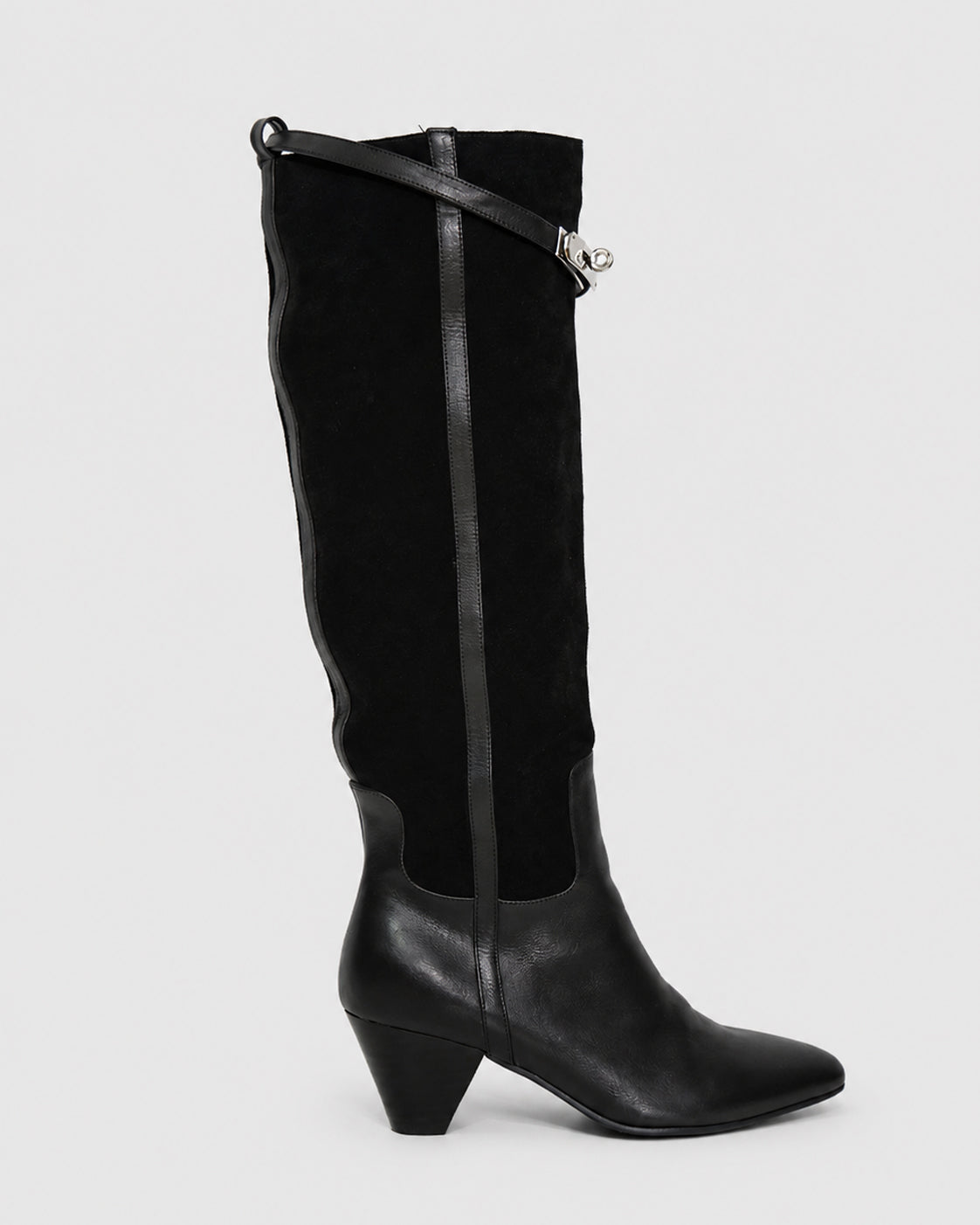 Wild Thing Knee-High Boots - Black