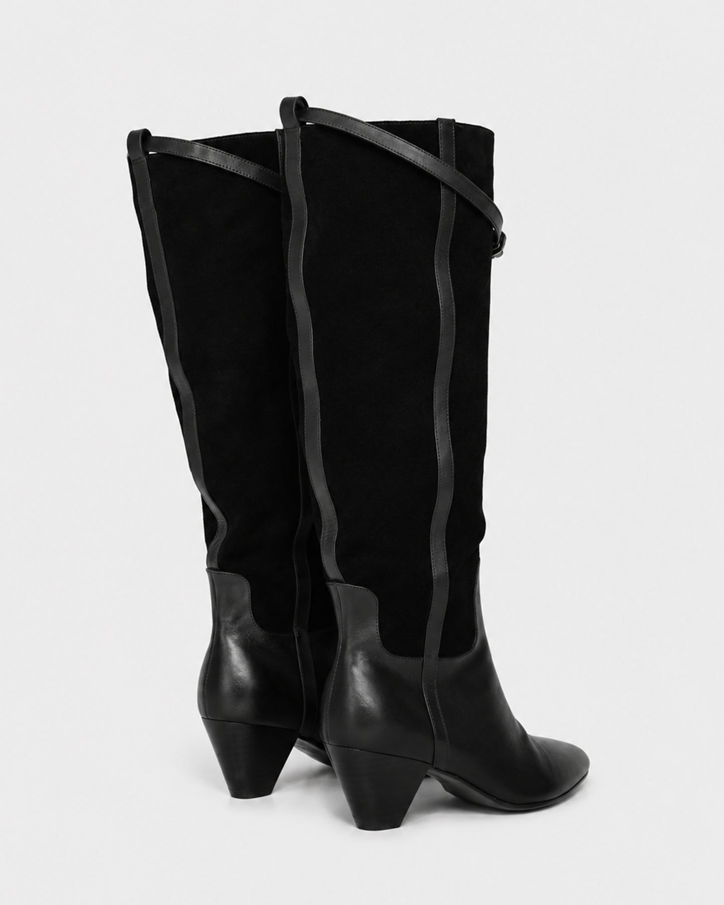 Wild Thing Knee-High Boots - Black