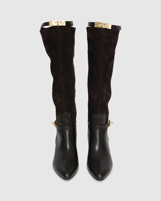 Wild Thing Knee-High Boot - Chocolate