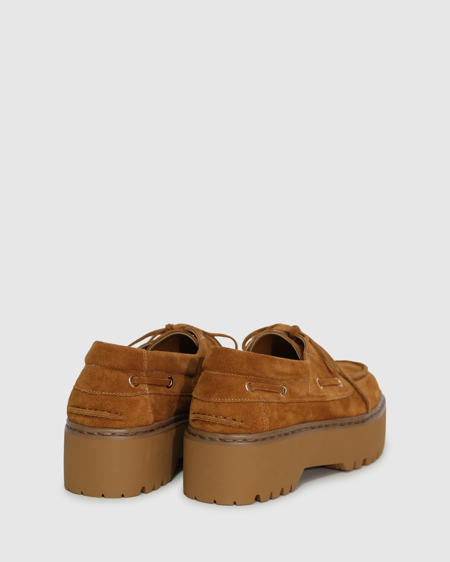 Yachting Day Suede Boat Shoe - Caramel