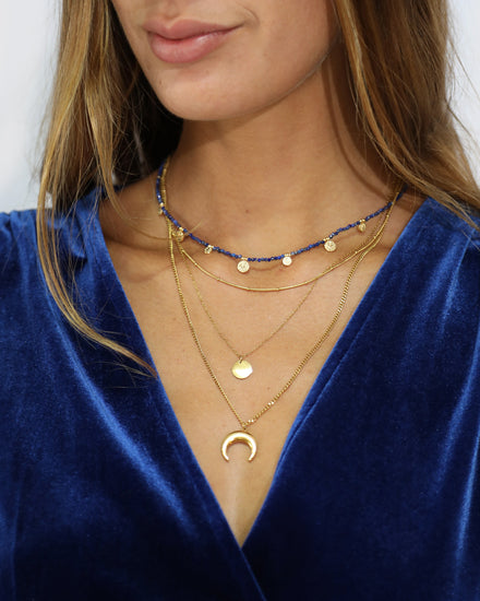 Heart Eyes Beaded Necklace