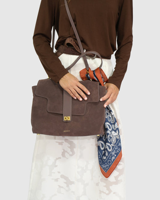 Skyfall Reimagined Shopper Bag - Chocolate