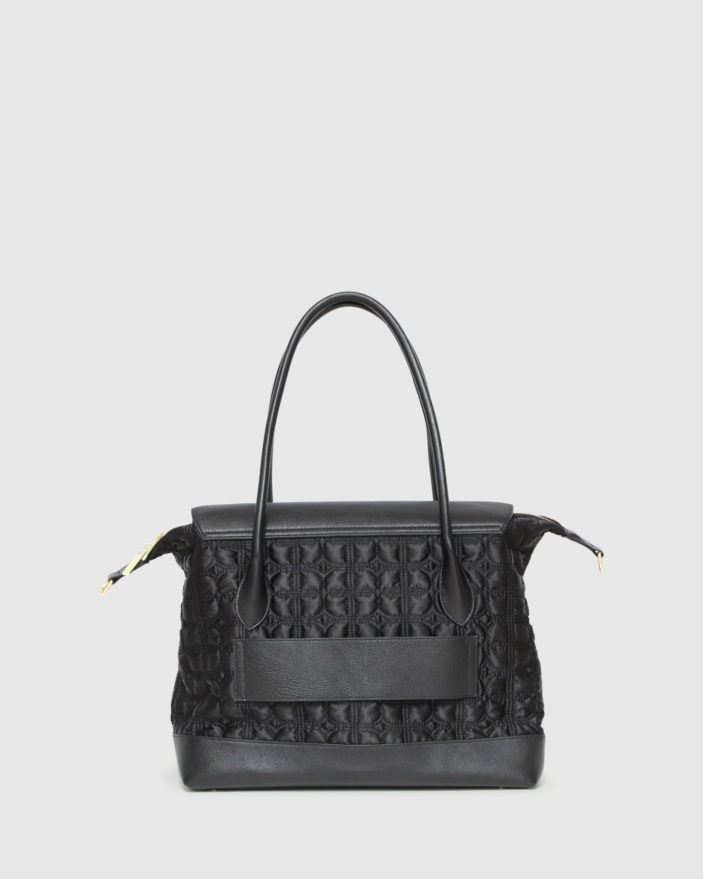 Just Add Sugar Quilted Bag - Black