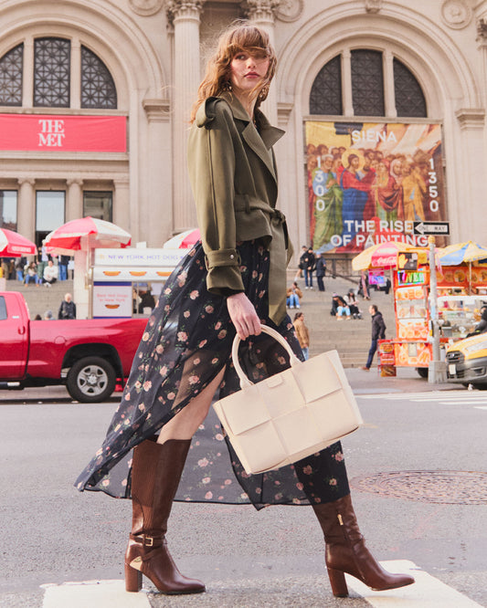 Breton Knee High Boot - Brown